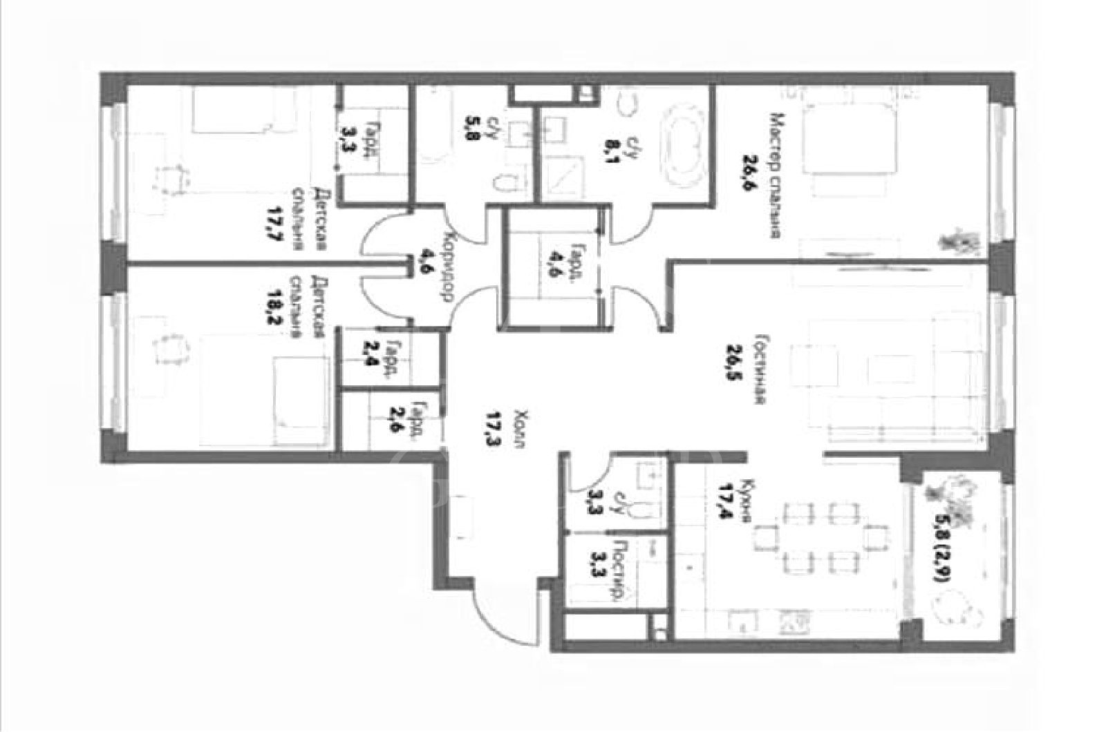 План помещения